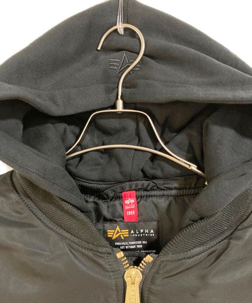 ALPHA（アルファ）ALPHA (アルファ) MA-1 NATUS フライトジャケット ブラック サイズ:Ⅿの古着・服飾アイテム