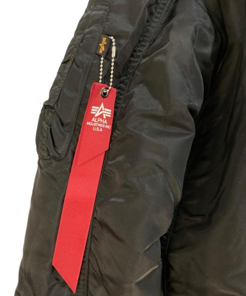 ALPHA（アルファ）ALPHA (アルファ) MA-1 NATUS フライトジャケット ブラック サイズ:Ⅿの古着・服飾アイテム