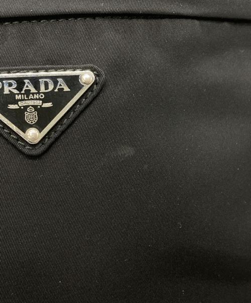PRADA（プラダ）PRADA (プラダ) ナイロンウェストバッグ ブラックの古着・服飾アイテム