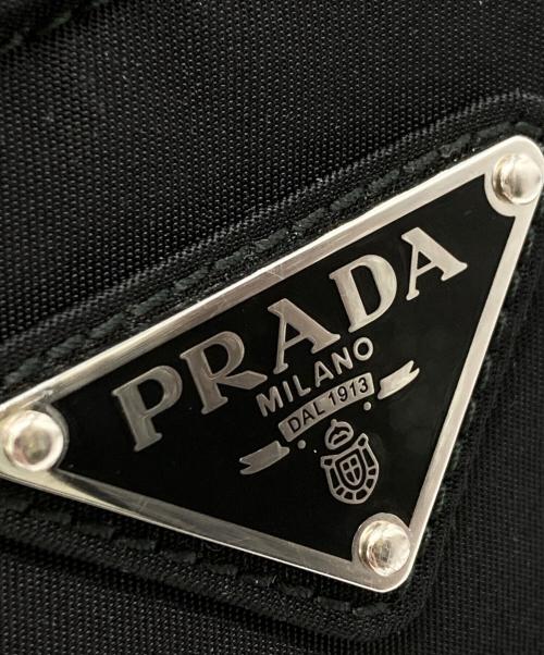 PRADA（プラダ）PRADA (プラダ) ナイロンウェストバッグ ブラックの古着・服飾アイテム