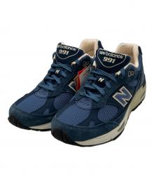 NEW BALANCE（ニューバランス）の古着「M991DBW ローカットスニーカー」｜ブルー