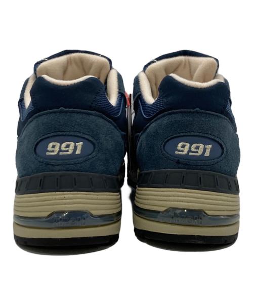 NEW BALANCE（ニューバランス）NEW BALANCE (ニューバランス) M991DBW ローカットスニーカー ブルー サイズ:25cm 未使用品の古着・服飾アイテム