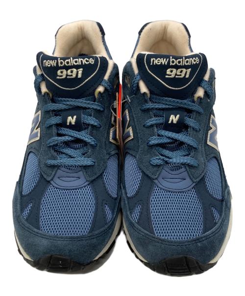 NEW BALANCE（ニューバランス）NEW BALANCE (ニューバランス) M991DBW ローカットスニーカー ブルー サイズ:25cm 未使用品の古着・服飾アイテム