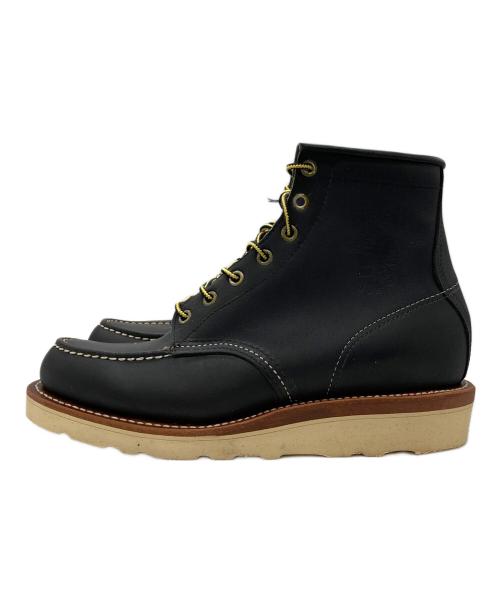 CHIPPEWA（チペワ）CHIPPEWA (チペワ) モックトゥブーツ ブラック サイズ:SIZE 6 EEの古着・服飾アイテム