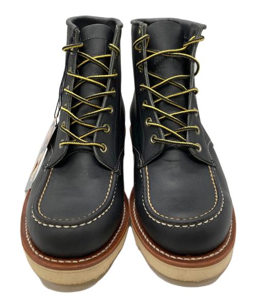 CHIPPEWA（チペワ）CHIPPEWA (チペワ) モックトゥブーツ ブラック サイズ:SIZE 6 EEの古着・服飾アイテム