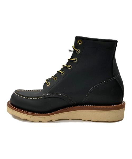 CHIPPEWA（チペワ）CHIPPEWA (チペワ) モックトゥブーツ ブラック サイズ:SIZE 6 EEの古着・服飾アイテム