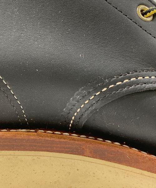 CHIPPEWA（チペワ）CHIPPEWA (チペワ) モックトゥブーツ ブラック サイズ:SIZE 6 EEの古着・服飾アイテム