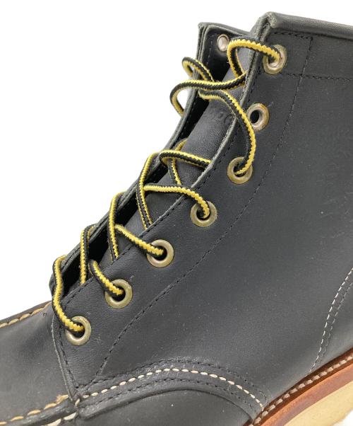 CHIPPEWA（チペワ）CHIPPEWA (チペワ) モックトゥブーツ ブラック サイズ:SIZE 6 EEの古着・服飾アイテム