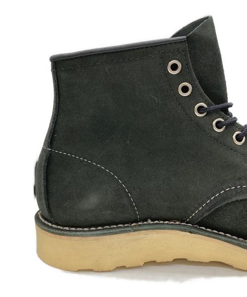 RED WING（レッドウィング）RED WING (レッドウィング) 6-inch Classic Moc ブラック サイズ:6 1/2 Eの古着・服飾アイテム