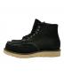 RED WING (レッドウィング) 6-inch Classic Moc ブラック サイズ:6 1/2 E：27000円
