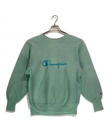 Champion REVERSE WEAVE（チャンピオン リバース ウィーブ）の古着「リバースウィーブスウェット」｜グリーン