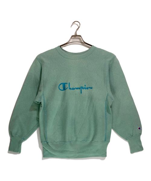Champion REVERSE WEAVE（チャンピオン リバース ウィーブ）Champion REVERSE WEAVE (チャンピオン リバース ウィーブ) リバースウィーブスウェット グリーン サイズ:Mの古着・服飾アイテム