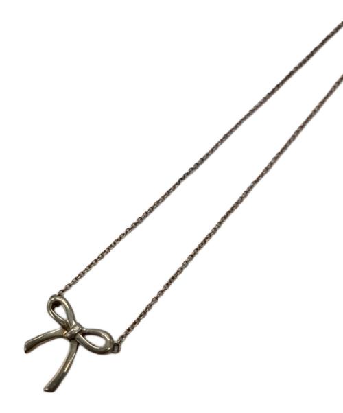 TIFFANY & Co.（ティファニー）Tiffany & Co. (ティファニー) ボウネックレス シルバーの古着・服飾アイテム