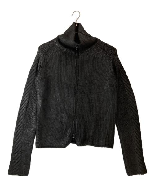 LUMEN ET UMBRA（ルーメンエロウンブラ）LUMEN ET UMBRA (ルーメンエロウンブラ) コーティングドライバースニット ブラック サイズ:SIZE46の古着・服飾アイテム