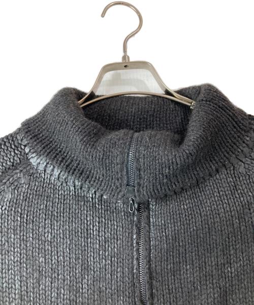 LUMEN ET UMBRA（ルーメンエロウンブラ）LUMEN ET UMBRA (ルーメンエロウンブラ) コーティングドライバースニット ブラック サイズ:SIZE46の古着・服飾アイテム