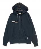 MONCLER×FRAGMENT DESIGNモンクレール×フラグメントデザイン）の古着「ジップパーカー」｜ブラック