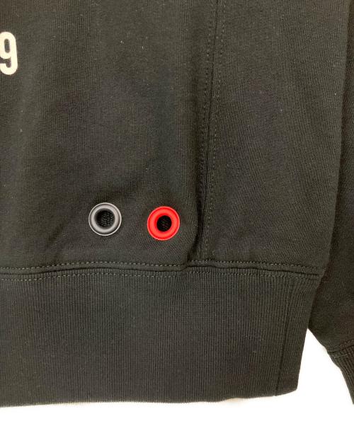 MONCLER（モンクレール）MONCLER (モンクレール) FRAGMENT DESIGN (フラグメントデザイン) ジップパーカー ブラック サイズ:Ｓの古着・服飾アイテム