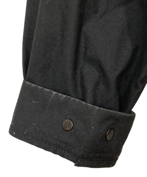 MONCLER（モンクレール）MONCLER (モンクレール) FRAGMENT DESIGN (フラグメントデザイン) コットンナイロンフーデッドジャケト ブラックの古着・服飾アイテム