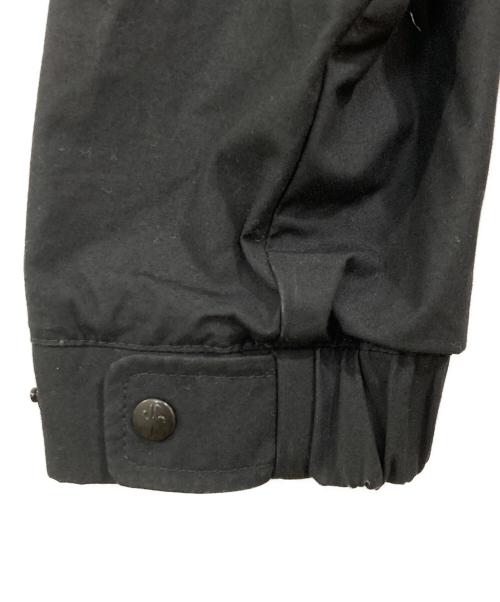MONCLER（モンクレール）MONCLER (モンクレール) FRAGMENT DESIGN (フラグメントデザイン) コットンナイロンフーデッドジャケト ブラックの古着・服飾アイテム