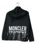 MONCLER (モンクレール) FRAGMENT DESIGN (フラグメントデザイン) コットンナイロンフーデッドジャケト ブラック：32000円