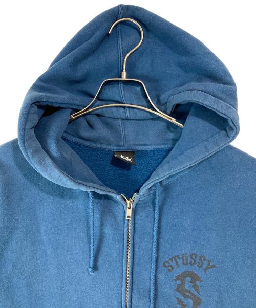 stussy（ステューシー）stussy (ステューシー) ワールドワイドジップパーカー ブラック サイズ:Sの古着・服飾アイテム