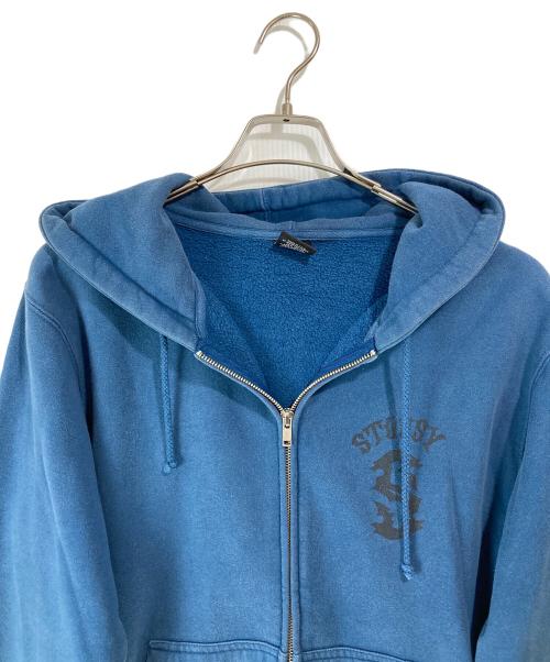 stussy（ステューシー）stussy (ステューシー) ワールドワイドジップパーカー ブラック サイズ:Sの古着・服飾アイテム