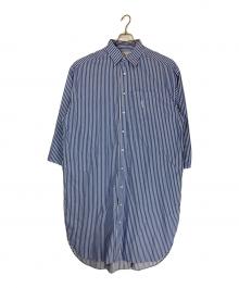L'appartement×Americana（アパルトモン×アメリカーナ）の古着「Americana STRIPE SHIRT Onepiece」｜ブルー