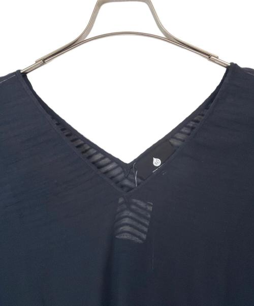 SU PARIS（ス パリス）SU PARIS (ス パリス) Kaftan Fringe Tunic ネイビー サイズ:FREE 未使用品の古着・服飾アイテム