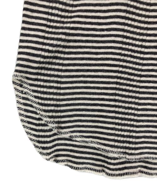 GOOD GRIEF!（グッドグリーフ）GOOD GRIEF! (グッドグリーフ) Border L/S Tee ブラック×ホワイト サイズ:36 未使用品の古着・服飾アイテム