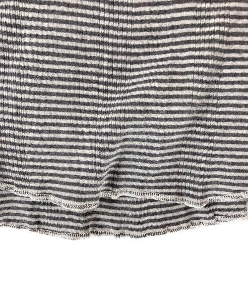 GOOD GRIEF!（グッドグリーフ）GOOD GRIEF! (グッドグリーフ) Border L/S Tee ブラック×ホワイト サイズ:36 未使用品の古着・服飾アイテム