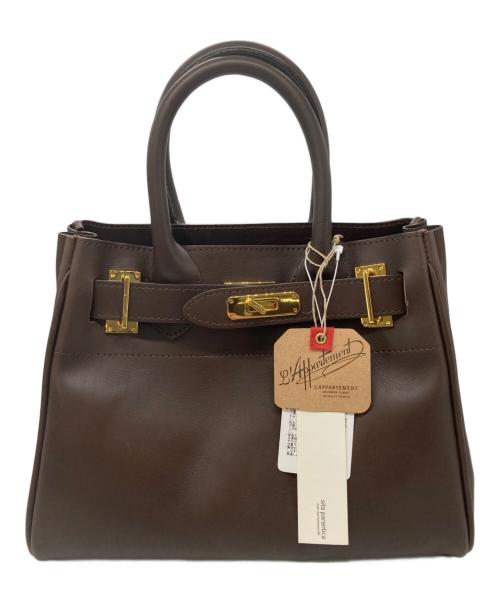SITA PARANTICA（シータパランティカ）sita parantica (シータパランティカ) 2WAY TOTE BAG (M) ブラウンの古着・服飾アイテム