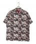 Supreme（シュプリーム）の古着「Magazine S/S Shirt」｜ブラック×ホワイト