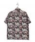 Supreme (シュプリーム) Magazine S/S Shirt ブラック×ホワイト サイズ:L：10000円
