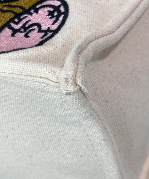 EAR（イア）EAR (イア) クッピーラムネ コラボコットントートバッグMサイズ ベージュの古着・服飾アイテム