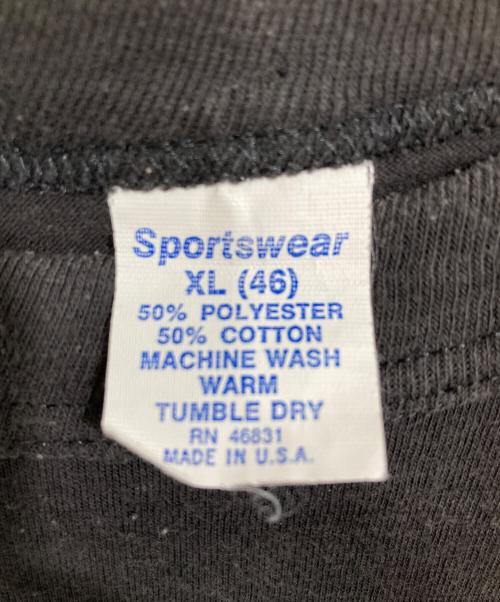 sports wear（スポーツウェア）sports wear (スポーツウェア) 80'sラグランTシャツ ブラック サイズ:XLの古着・服飾アイテム