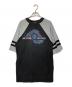 sports wear（スポーツウェア）の古着「80'sラグランTシャツ」｜ブラック