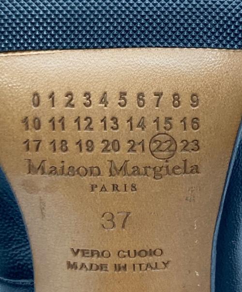 Maison Margiela（メゾンマルジェラ）Maison Margiela (メゾンマルジェラ) 足袋レザーヒールパンプス ブラック サイズ:SIZE 37の古着・服飾アイテム