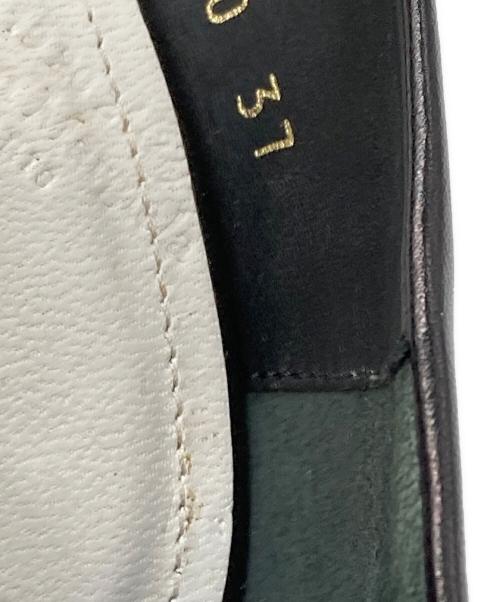 Maison Margiela（メゾンマルジェラ）Maison Margiela (メゾンマルジェラ) 足袋レザーヒールパンプス ブラック サイズ:SIZE 37の古着・服飾アイテム