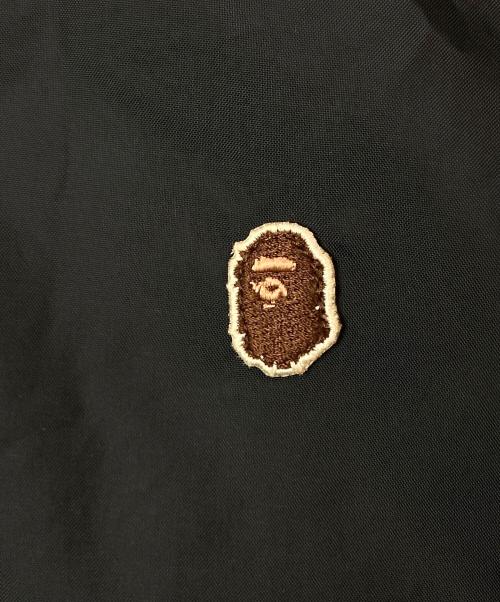 A BATHING APE（アベイシングエイプ）A BATHING APE (アベイシングエイプ) 1ST CAMOリバーシブルナイロンスイングトップ ブラック×カーキ サイズ:Ｍの古着・服飾アイテム