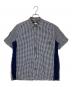 stussy（ステューシー）の古着「半袖ギンガムチェックシャツ」｜ホワイト×ネイビー