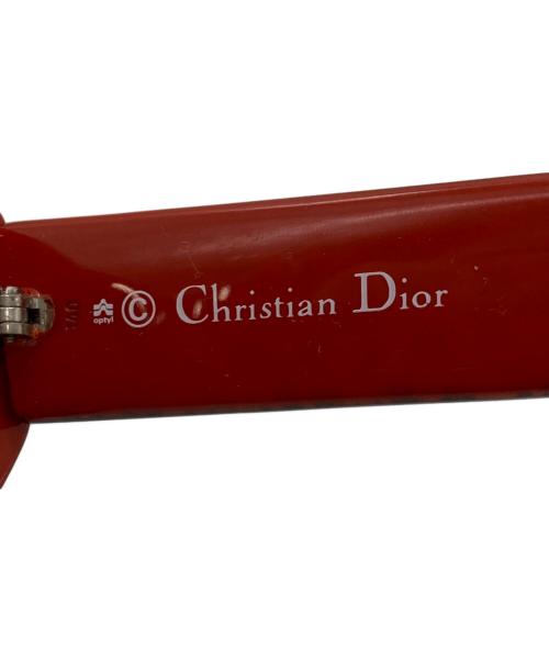 Christian Dior（クリスチャン ディオール）Christian Dior (クリスチャン ディオール) サングラス レッド サイズ:SIZE 55□15の古着・服飾アイテム