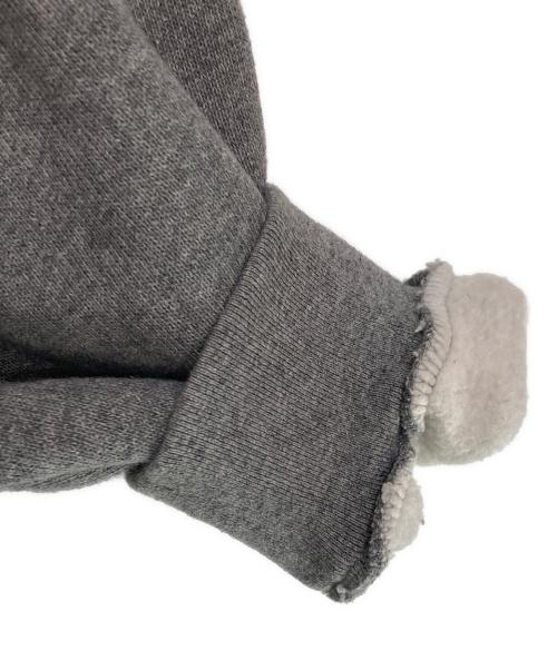 BALENCIAGA（バレンシアガ）BALENCIAGA (バレンシアガ) BBロゴプリントプルオーバーパーカー グレー サイズ:Lの古着・服飾アイテム