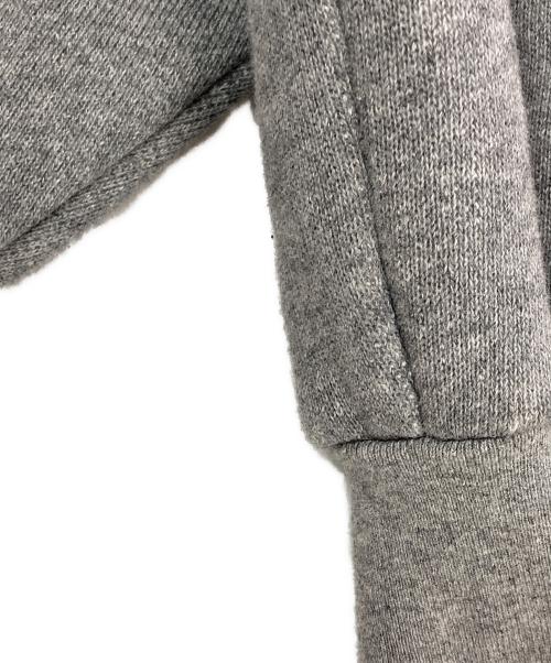 BALENCIAGA（バレンシアガ）BALENCIAGA (バレンシアガ) BBロゴプリントプルオーバーパーカー グレー サイズ:Lの古着・服飾アイテム