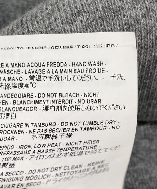 BALENCIAGA（バレンシアガ）BALENCIAGA (バレンシアガ) BBロゴプリントプルオーバーパーカー グレー サイズ:Lの古着・服飾アイテム
