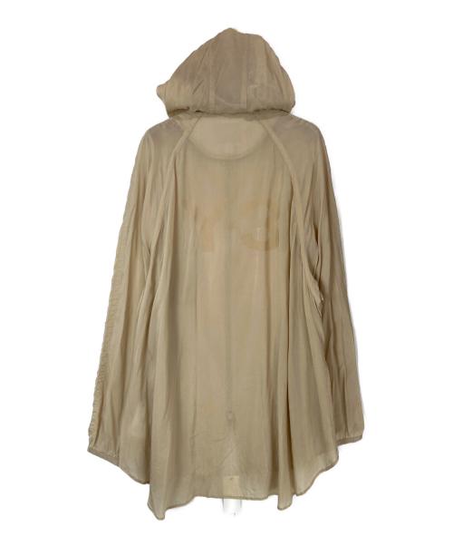 Y-3（ワイスリー）Y-3 (ワイスリー) M SHADE SANDED CUPRO HOODED TOP ベージュ サイズ:Mの古着・服飾アイテム
