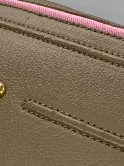 Yves Saint Laurent（イヴサンローラン）Yves Saint Laurent (イヴサンローラン) 2WAYバッグ ベージュ×ピンクの古着・服飾アイテム