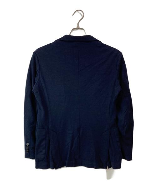 MACKINTOSH LONDON（マッキントッシュ ロンドン）MACKINTOSH LONDON (マッキントッシュ ロンドン) シルク混2Bジャケット ネイビー サイズ:38の古着・服飾アイテム
