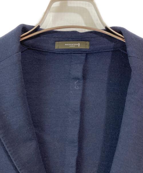 MACKINTOSH LONDON（マッキントッシュ ロンドン）MACKINTOSH LONDON (マッキントッシュ ロンドン) シルク混2Bジャケット ネイビー サイズ:38の古着・服飾アイテム
