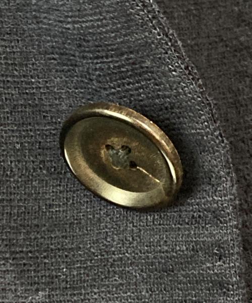 MACKINTOSH LONDON（マッキントッシュ ロンドン）MACKINTOSH LONDON (マッキントッシュ ロンドン) シルク混2Bジャケット ネイビー サイズ:38の古着・服飾アイテム
