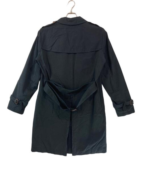 Sealup（シーラップ）SEALUP (シーラップ) モールスキントレンチコート ブラック サイズ:48の古着・服飾アイテム